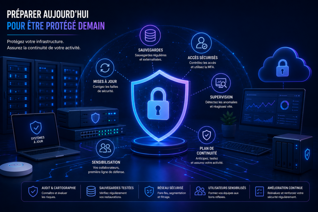 Comment préparer son infrastructure informatique avant une cyberattaque